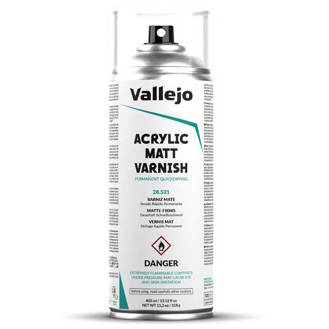 Matný lak ve spreji Vallejo 400ml