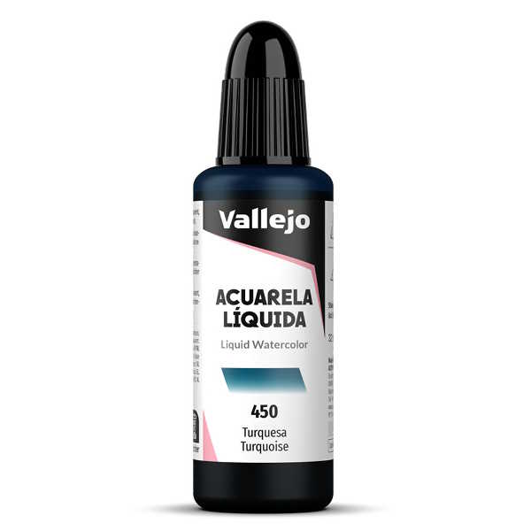 Tekutá akvarelová barva Vallejo