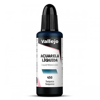 Tekutá akvarelová barva Vallejo