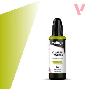 Tekutá akvarelová barva Vallejo 32ml – 120 Chartreuse