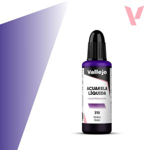 Tekutá akvarelová barva Vallejo 32ml – 310 Violet