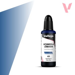Tekutá akvarelová barva Vallejo 32ml – 410 Slate Blue