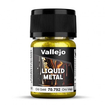 Barva Vallejo Liquid Gold 35ml – 8 odstínů