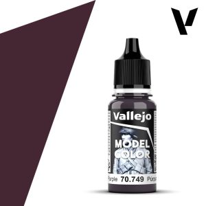 Modelářská barva Vallejo 18ml – 749 Dark Purple