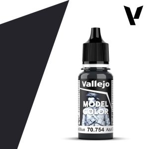 Modelářská barva Vallejo 18ml – 754 Continental Blue