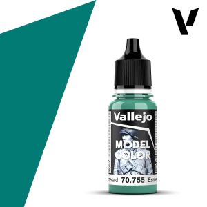 Modelářská barva Vallejo 18ml – 755 Light Emerald