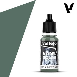 Modelářská barva Vallejo 18ml – 757 Pacific Green