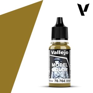 Modelářská barva Vallejo 18ml – 764 Military Yellow