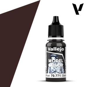 Modelářská barva Vallejo 18ml – 771 Dark Rust