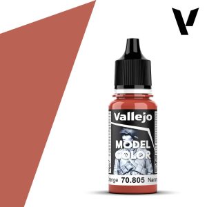 Modelářská barva Vallejo 18ml – 805 German Orange