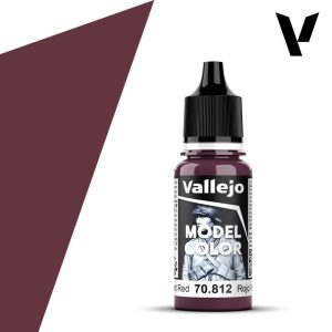 Modelářská barva Vallejo 18ml – 812 Violet Red
