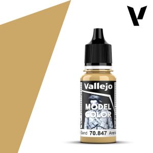 Modelářská barva Vallejo 18ml – 847 Dark Sand