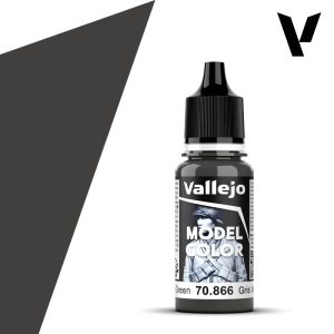 Modelářská barva Vallejo 18ml – 866 Grey Green