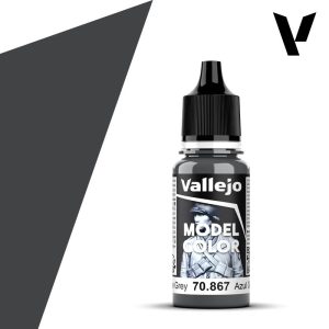 Modelářská barva Vallejo 18ml – 867 Dark Blue Grey