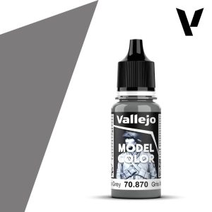 Modelářská barva Vallejo 18ml – 870 Medium Sea Grey