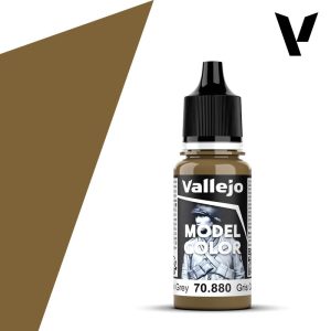 Modelářská barva Vallejo 18ml – 880 Khaki Grey