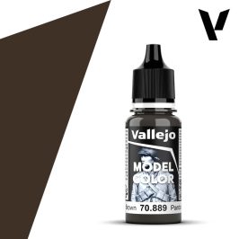Modelářská barva Vallejo 18ml – 889 Olive Brown