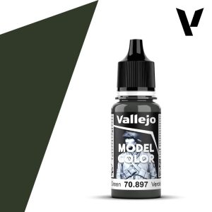 Modelářská barva Vallejo 18ml – 897 Bronze Green