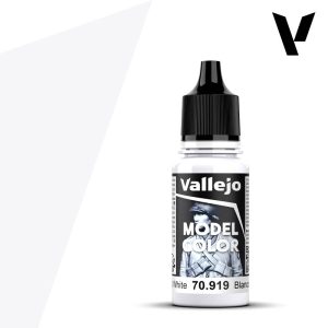 Modelářská barva Vallejo 18ml – 919 Cold White