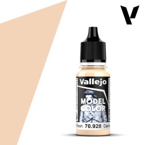 Modelářská barva Vallejo 18ml – 928 Light Flesh