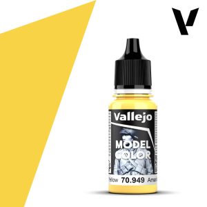 Modelářská barva Vallejo 18ml – 949 Light Yellow