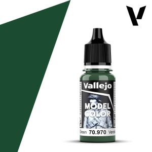 Modelářská barva Vallejo 18ml – 970 Deep Green