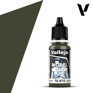 Modelářská barva Vallejo 18ml – 975 Military Green