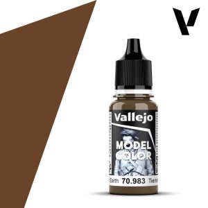 Modelářská barva Vallejo 18ml – 983 Flat Earth