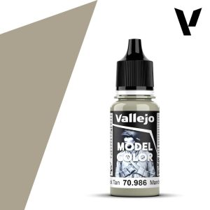Modelářská barva Vallejo 18ml – 986 Deck Tan