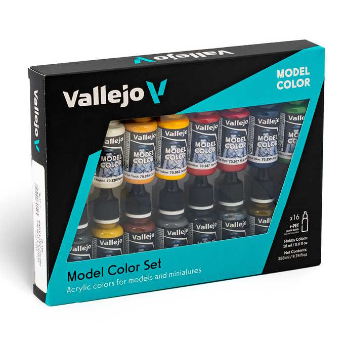 Sada modelářských barev Vallejo 16x18ml – Napoleonic Colors French & British