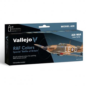 Sada barev pro airbrush Vallejo 8x18ml – Special Battle of Britain