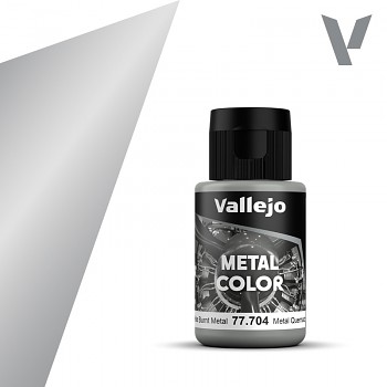 Metalická barva Vallejo 32ml – 704 Pale Burnt Metal