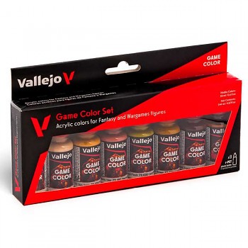 Sada modelářských barev Vallejo 8x18ml – Skin Tone