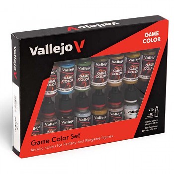 Sada modelářských barev Vallejo 16x18ml – Specialist