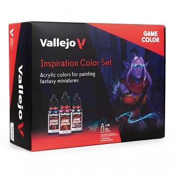 Sada modelářských barev Vallejo 48x18ml – Inspiration Color Set