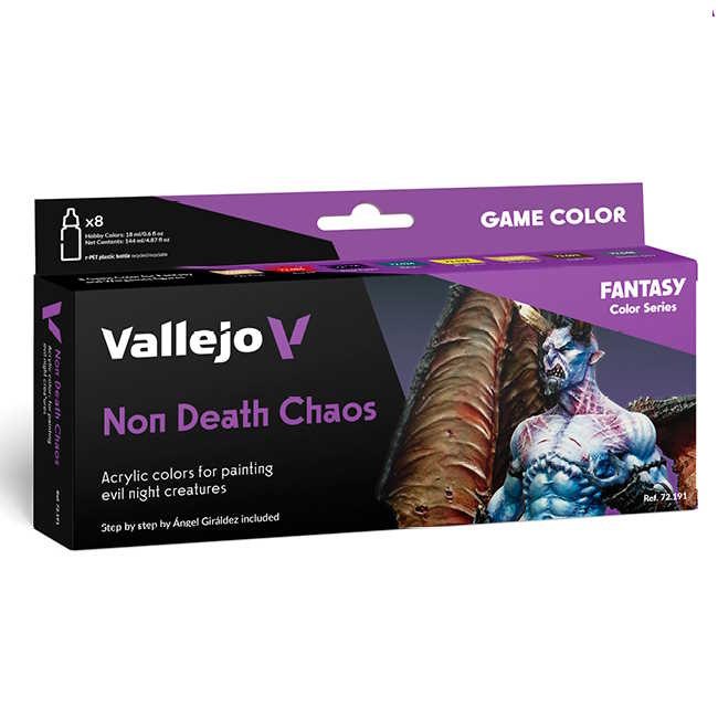 Sada modelářských barev Vallejo 8x18ml – Non Death Chaos