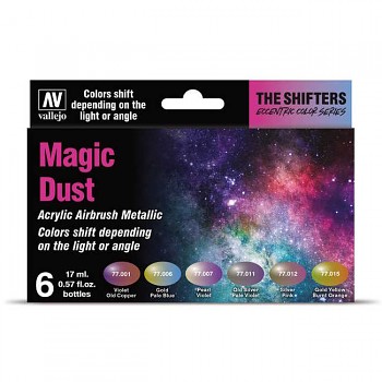 Sada modelářských barev Vallejo Shifters 6x17ml – Magic Dust