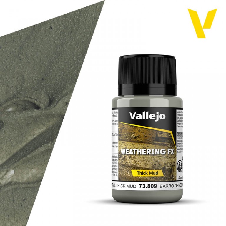 Vallejo Weathering FX 40ml – Industrial Thick Mud