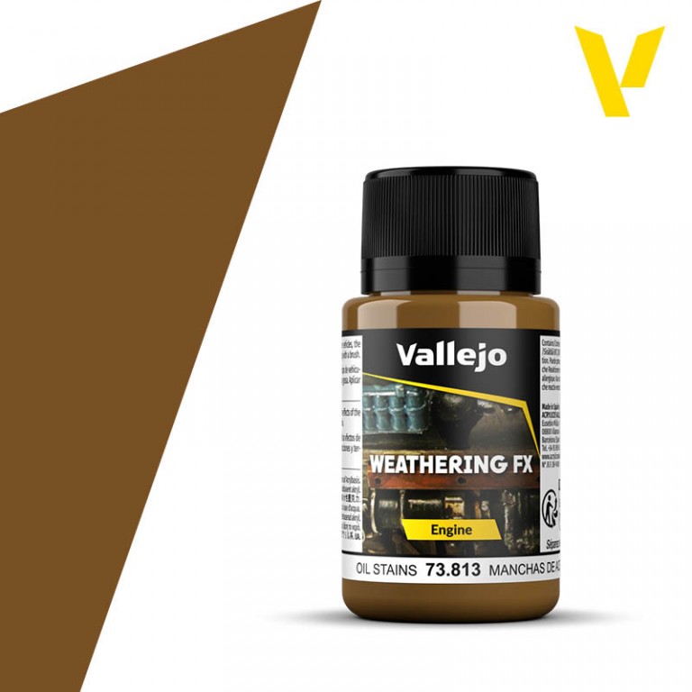 Vallejo Weathering FX 40ml – Oil Stains