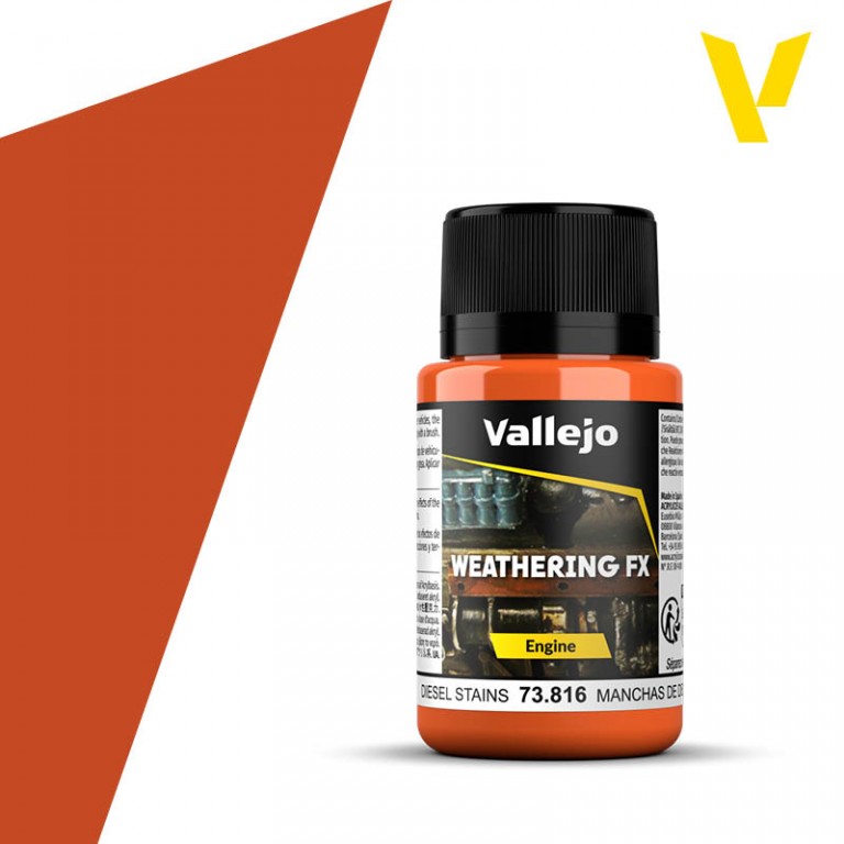 Vallejo Weathering FX 40ml – Diesel Stains