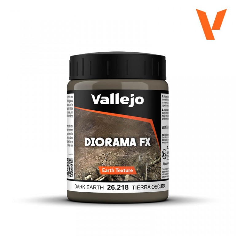 Vallejo Diorama FX 200ml – Dark Earth