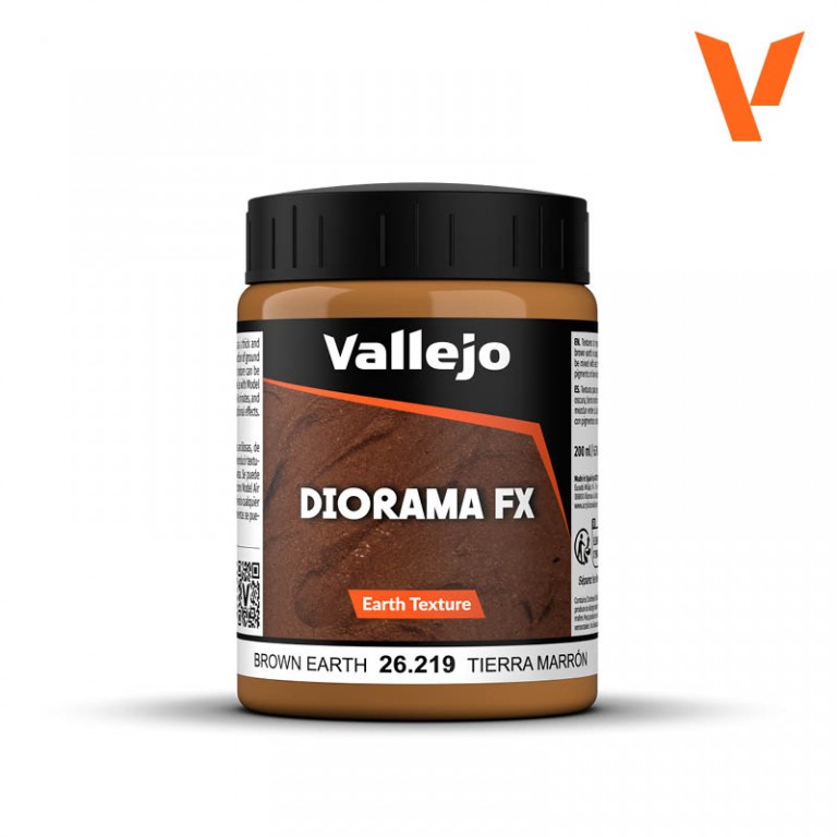 Vallejo Diorama FX 200ml – Brown Earth