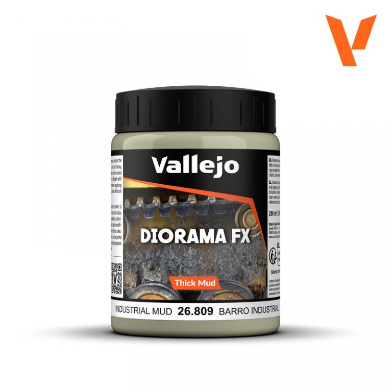 Vallejo Diorama FX 200ml – Industrial Thick Mud