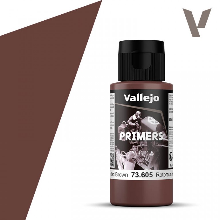 Podkladový primer Vallejo 60ml – German Red Brown RAL8012