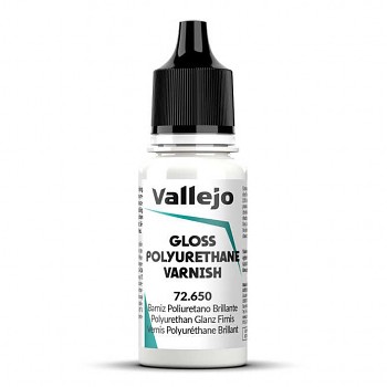 Polyurethanový modelářský lak Vallejo 18ml lesklý