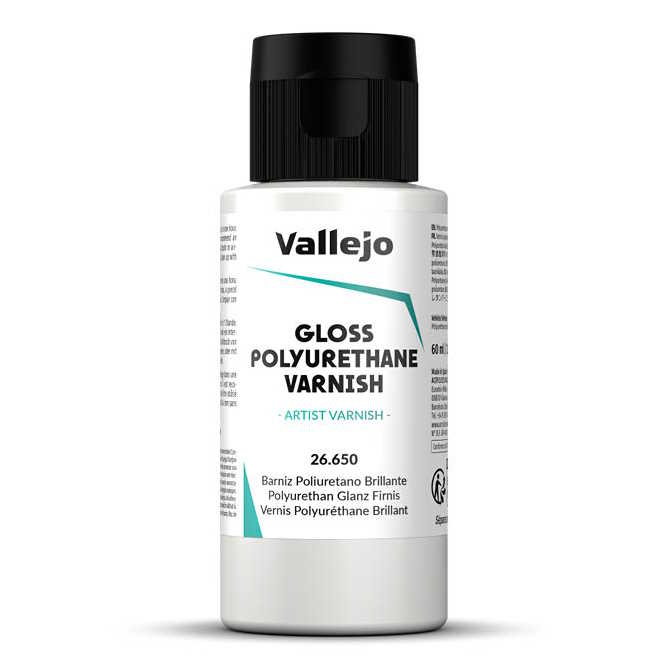 Polyurethanový modelářský lak Vallejo 60ml lesklý