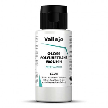 Polyurethanový modelářský lak Vallejo 60ml lesklý