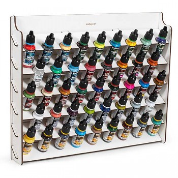 Nástěnný stojan pro modelářské barvy Vallejo 18ml