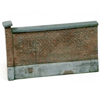 Old Brick Wall 15x10 cm