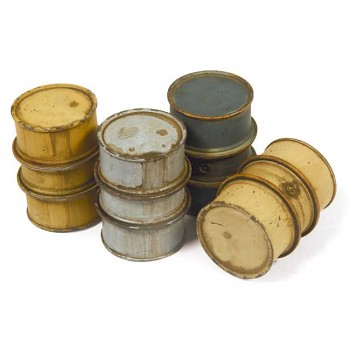 Modelářská scenérie Vallejo – German Fuel Drums #1